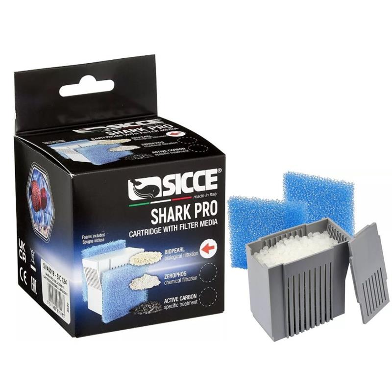 Material filtrant Sicce SHARK PRO cu burete si Perle Hyperbio - imagine 3